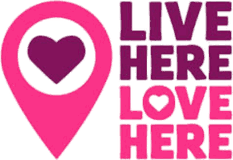 Live Here Love Here logo